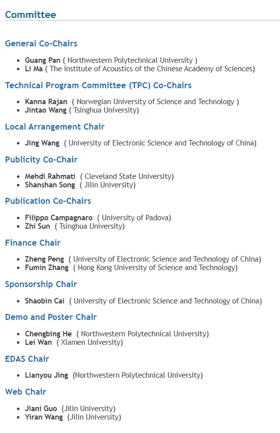 邀請(qǐng)函| WUWNet23第十七屆國(guó)際水(shuǐ)下(xià)網絡與系統會(huì)議(yì)即将召開(kāi)!(圖1) 邀請(qǐng)函| WUWNet23第十七屆國(guó)際水(shuǐ)下(xià)網絡與系統會(huì)議(yì)即将召開(kāi)!(圖1)